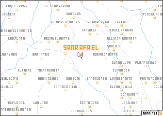 map of San Rafael