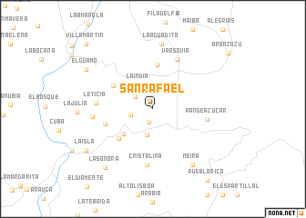 map of San Rafael