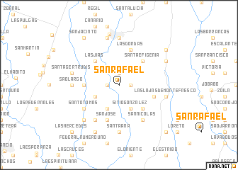 map of San Rafael