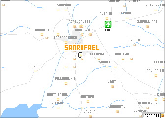 map of San Rafael