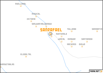 map of San Rafael