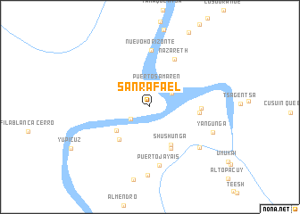 map of San Rafael