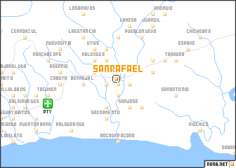 map of San Rafael