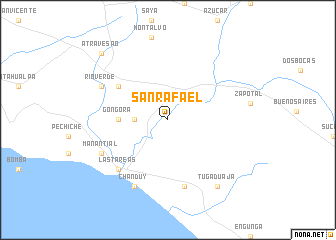 map of San Rafael