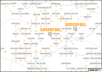 map of San Rafael