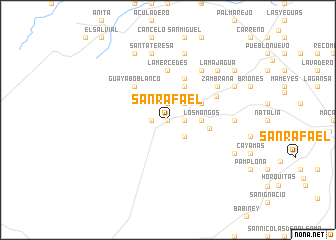 map of San Rafael