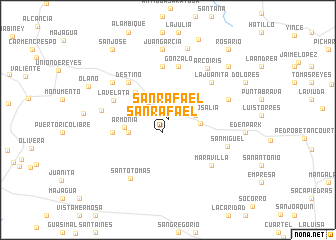 map of San Rafael