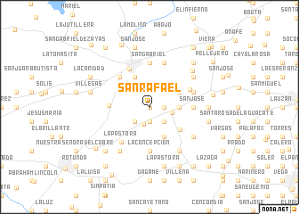 map of San Rafael