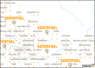 map of San Rafael