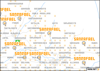map of San Rafael