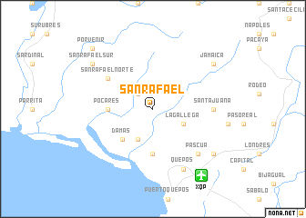 map of San Rafael