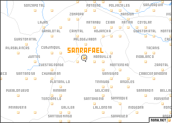 map of San Rafael