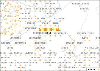 map of San Rafael