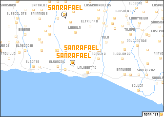 map of San Rafael