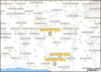 map of San Rafael