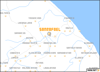 map of San Rafael