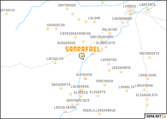 map of San Rafael