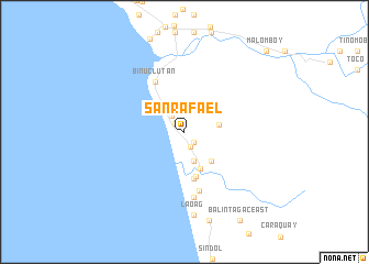 map of San Rafael