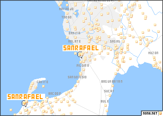 map of San Rafael