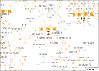 map of San Rafael