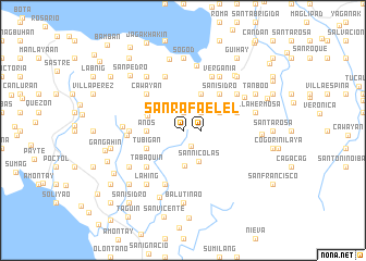 map of San Rafael