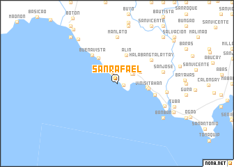 map of San Rafael