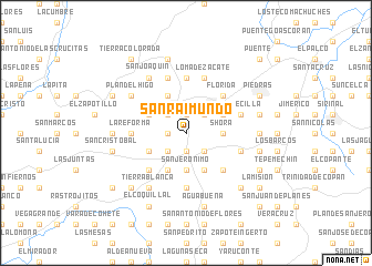 map of San Raimundo