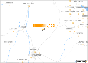 San Raymundo Guatemala Map San Raimundo (Guatemala) Map - Nona.net