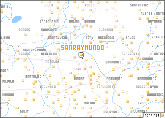 map of San Raymundo