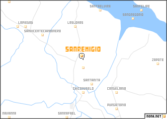 map of San Remigio