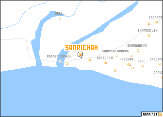 map of Sanri Chāh