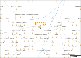 map of Sanrou