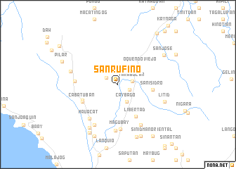 map of San Rufino