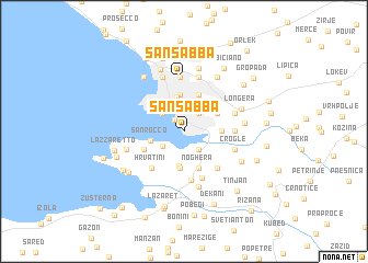 map of San Sabba