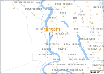 map of Şanşafţ