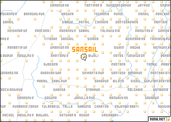 map of Sansail