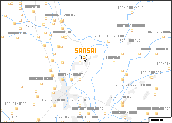 map of San Sai