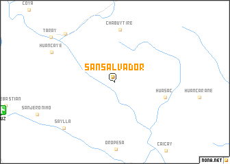 map of San Salvador