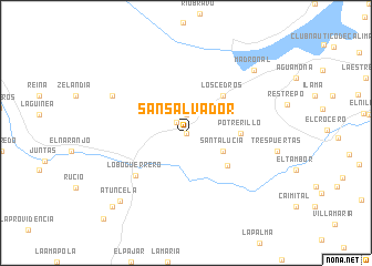 map of San Salvador