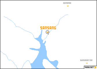 map of Sansang