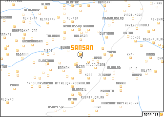 map of Şanşan