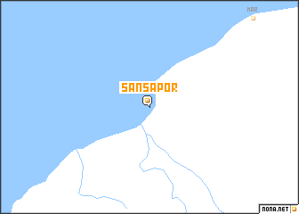 map of Sansapor