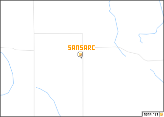 map of Sansarc