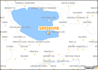 map of San Savino