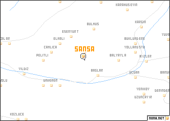 map of Sansa