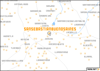 map of San Sebastián Buenos Aires