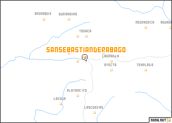 map of San Sebastián de Rábago