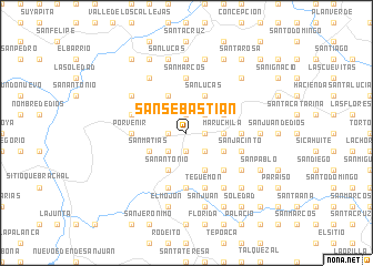 map of San Sebastián