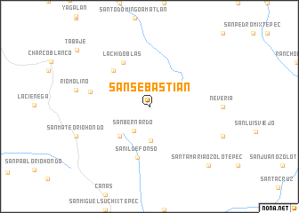 map of San Sebastián