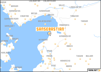 map of San Sebastian